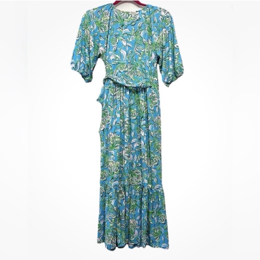 Lilly Pulitzer Brantley Midi Wrap Dress - Picture 3 of 7